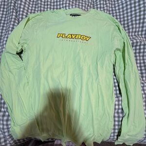 Playboy by PacSun Lime Green Tee